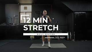 12 Min DAILY Stretch ROUTINE (Full Body Stretch for Flexibility, Mobility & Pain Relief)