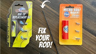 How To Fix a Fishing Rod Tip