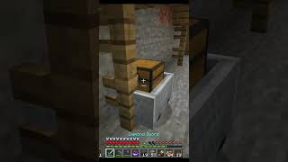 is there any creepers in here | Minecraft Survival Guide #shorts