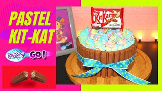 PASTEL DE KIT KAT HORNO 🍫🎂| MI PASTEL DE CUMPLEAÑOS