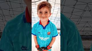 Thiago Messi vs Mateo Messi drip-who has better drip #shorts #football