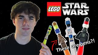 These LEGO STARWARS pens are real!? | Weird Lego Products 1