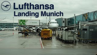 [4K] Lufthansa CityLine Airbus A319 ✈ Landing Munich