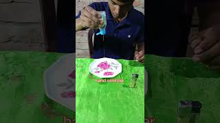 SCIENCE EXPERIMENT। How to Hold Fire Experiment on Paper #shorts