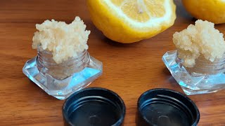 DIY Lip Scrub| How to easily get rid of dry cracked lips