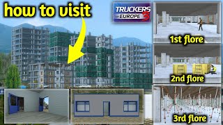 HOW TO VISIT UNDER CONSTRUCTION BUILDINGS IN TRUCKS OF EUROPE 3 I WANDA SOFTWARE