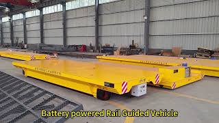 Battery powered Rail Guided Vehicle