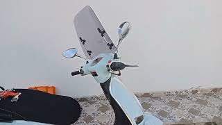 50 cc scooter siperlik 41 x 45 ölçülü füme siperlik nasıl takılır?