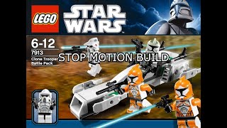 Lego 2011 Clone battle pack stop motion build