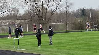 Ben running 300 hurdle