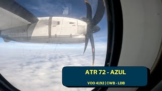 VOO AD 4192 - DE CURITIBA (CWB) PARA LONDRINA (LDB) | ATR 72 - AZUL LINHAS AÉREAS