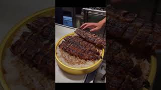 Grilled eel is a favorite food #food #kitchen #japanesefood #foodie #japanessefood #viralvideo