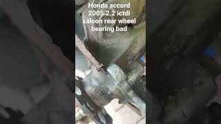 Bad wheel bearing hub