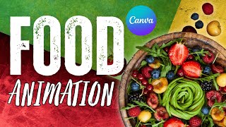 How to Create Food Promo Animation in Canva | Canva Animation Tutorial for Eye-Catching Marketing