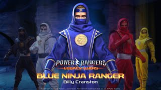 Billy Cranston - Blue Ninja Ranger | Official Moveset | Power Rangers: Legacy Wars