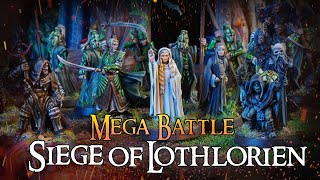 Siege of Lothlorien! ~ Middle Earth Mega Battle Report!