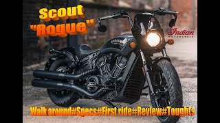 Indian scout rogue 2022 #firstride#testride​​#ride along#specs​​​#toughts​​​​#ridealong