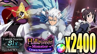 Bleach Brave Souls: Halloween Crown Summons - Monster & SAFWY - Untold Stories - Six: - 2400 Orbs