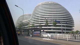 Beijing, China: A Taxi Ride to the Railroad Station