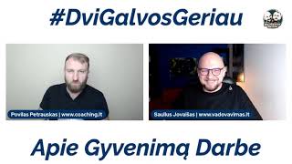 Ką daryti, kai vadovas nenori keisti situacijos? | Dvi Galvos Geriau S02E26 | Saulius ir Povilas |