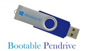 How to make a bootable pendrive.