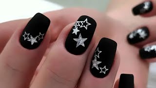 #Shorts🌠Идеи маникюра со звёздочками. 🌠Звёздочки на ногтях.✨Star Manicure Ideas. Nail art.