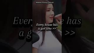 Every house has a girl ✨💕|#ytshorts |#trending |#views |#subscribe