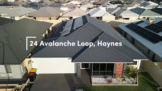 24 AVALANCHE LOOP HAYNES | WESTERN AUSTRALIA | THE BEST REALTY GROUP | REAL ESTATE VIDEOGRAPHY