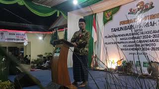 TEGAS ...!!! DAN KONSISTEN...!!!  KETUA  NU WONOGIRI ..!!!