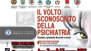 Abano Terme, mostra multimediale:  "Il volto sconosciuto della psichiatria"