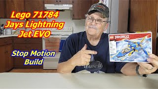 LEGO NINJAGO Jay’s Lightning Jet EVO 71784 Unbox Stop Motion Build