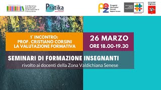 Seminario di formazione insegnanti sulla Valutazione Formativa