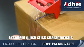 Adhes Product Application – BOPP Packing Tape