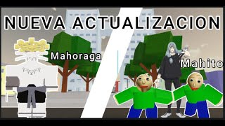 NUEVA ACTUALIZACION - Mahito Ultimate - Mahoraga Nueva Habilidad / JUJUTSU SHENANIGANS - Roblox