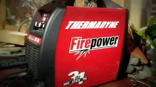 Firepower MST 140i - TIG mode - foot pedal