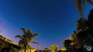 4 DEC 2018 NIGHT SKY TIME LAPSE