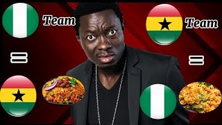 Ghana Jollof equals Nigerian football team said Michael Blackson