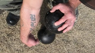 Fun and Fitness With a baby Inch Dumbbell,and a DIY Loading Pin For Lifting Heavy