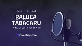 Crypto Welthee | Raluca Tabacaru Head of Customer Experience |