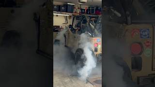 Garage Burnouts are the best!!!