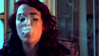 French Inhale Smoke