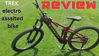 Trek electro assisted bike short review and feedback