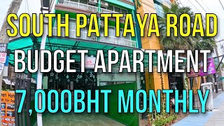 BUDGET SOUTH PATTAYA ROAD APARTMENT REVIEW - Green Hotel 7,000BHT Monthly *Details In Description*