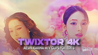 AESPA KARINA TWIXTOR CLIPS FOR EDITS