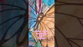 butterfly #shortvideo #asmr #painting #trending #youtube #beautiful