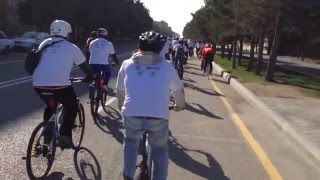 Sumqayıt Yaşıl Düşüncə" Velo-yürüşü