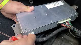 How to Remove Amplifier from 2013 Lexus GS350 for Repair.