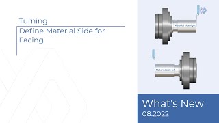 Turning - Define Material Side for Facing