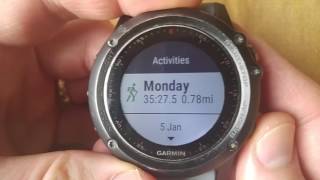 Garmin Fenix 3 : History & Stats