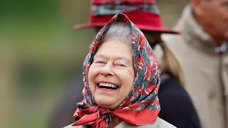 Late Queen struts and poses in unearthed Balmoral footage